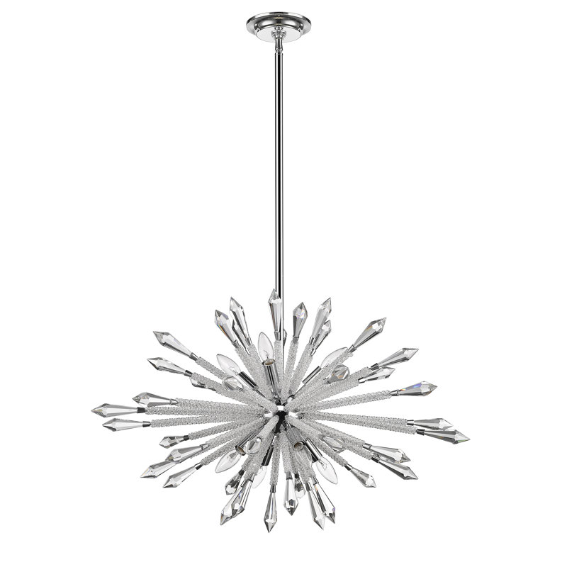 Lustre sphérique Spoutnik à 8 lumières Pickering