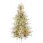 6.56' H Lighted Artificial Spruce Christmas Tree
