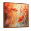 Art de poisson rouge corail orange - décoration murale art corail-106111850-136105425