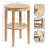 Solid Wood End Table-942603336