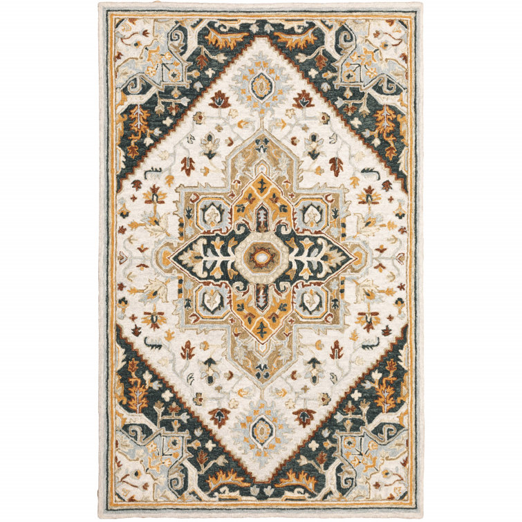 Eitelfritz Performance Wool Oriental Indoor Rug