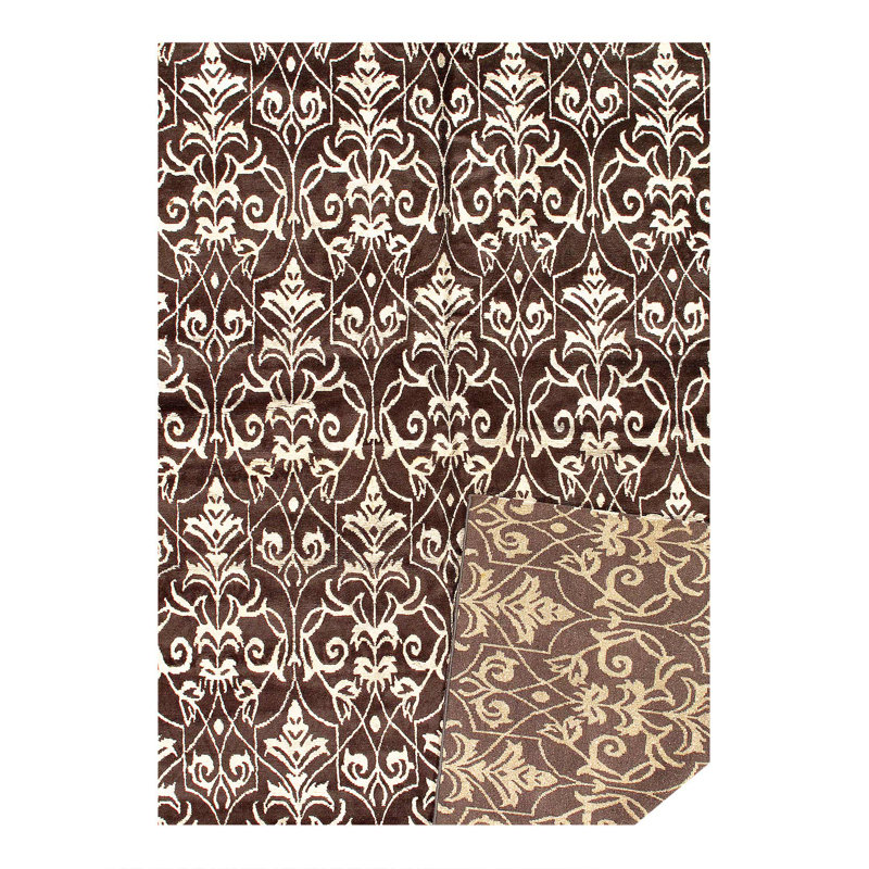 Tapis beige moderne 9 pi x 12 pi