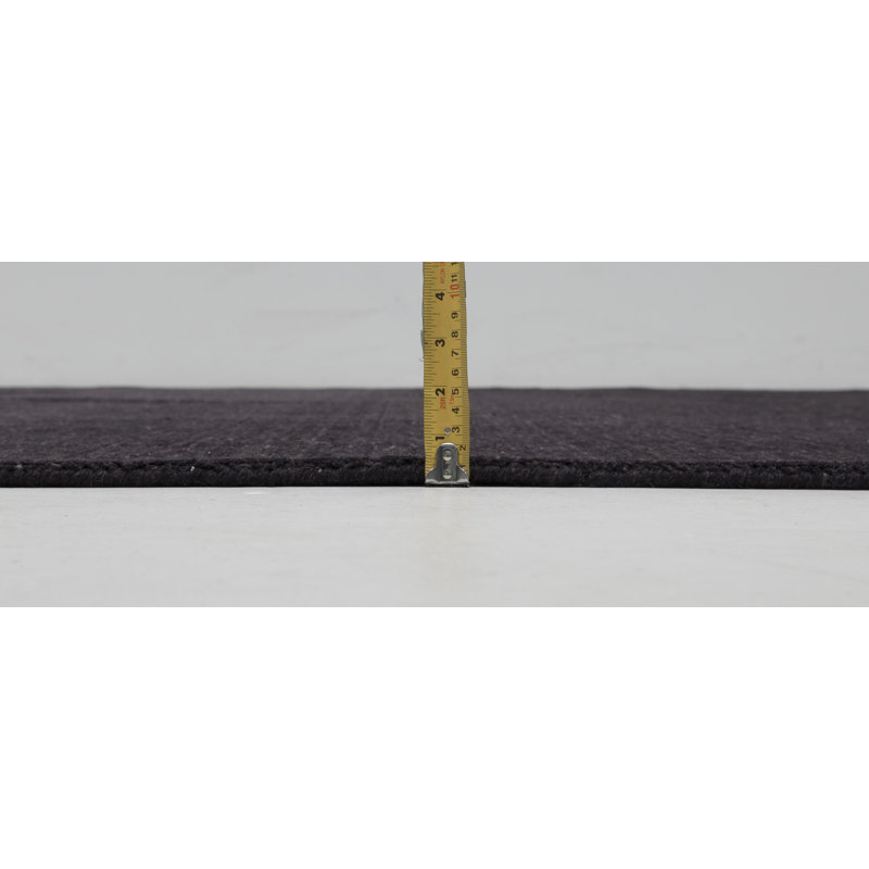 Hand Loomed Area Rug in Black