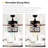 52'' Low Profile Ceiling Fan With Lights
