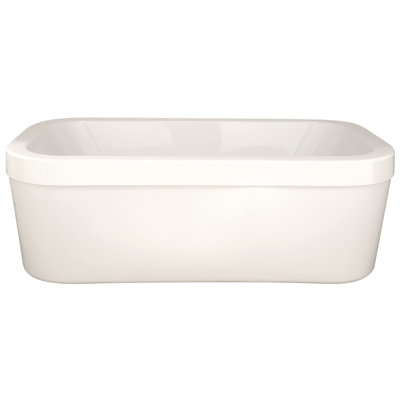 Elizabeth 72'' L Soaking Bathtub