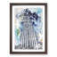 Burj Khalifa Skyscraper Dubai in Abstract - Picture Frame Painting Print-55681034-55681035
