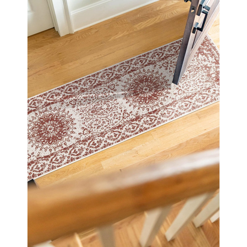 Tapis de couloir Contemporary Hitchens, Tapis de couloir 2 pi x 8 pi