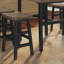 Bascom Counter Stool with Metal Frame