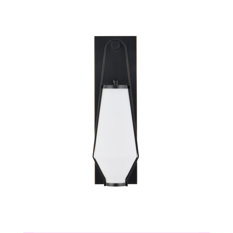 Brompton 1 - Light Flush Mounted Sconce, Oil Rubbed Bronze