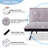 Discusin Full 71" Futon Sofa Bed, Convertible Futons Sofa Couch for Office, Living Room, Bedroom-1748043621