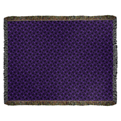 Couverture tissée hexagonale Katelyn Elizabeth