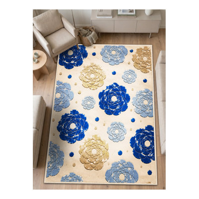 Tapis tissé à la crème Mosso