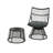 Elaine Chair & Side Table-692606621