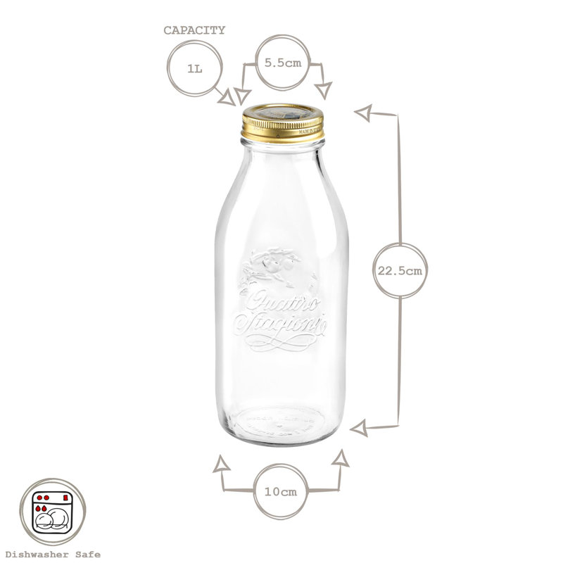 Glass Condiment Caddy
