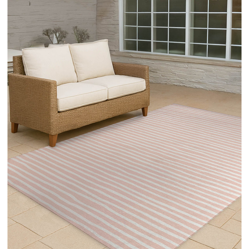 Ribbon Play Non-Slip Outdoor Rug, Rectangle 2' x 3'