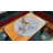 Jovonny Embroidered Reindeer Grey Table Topper-446085070
