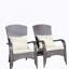 Chaise de patio avec coussins (coussin gris)-1592551544