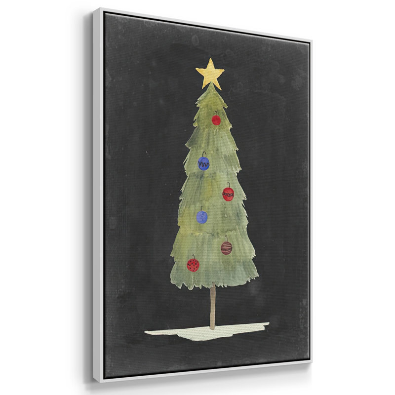 Lueur de Noël II, Blanc, H 25 po x l 17 po x P 1,5 po