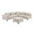 Upholstered L-Shaped Sectional Reversible-1328536298