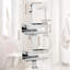 Over-the-Door Stainless Steel Shower Caddy