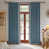 Blue Fabric/Navy Trim