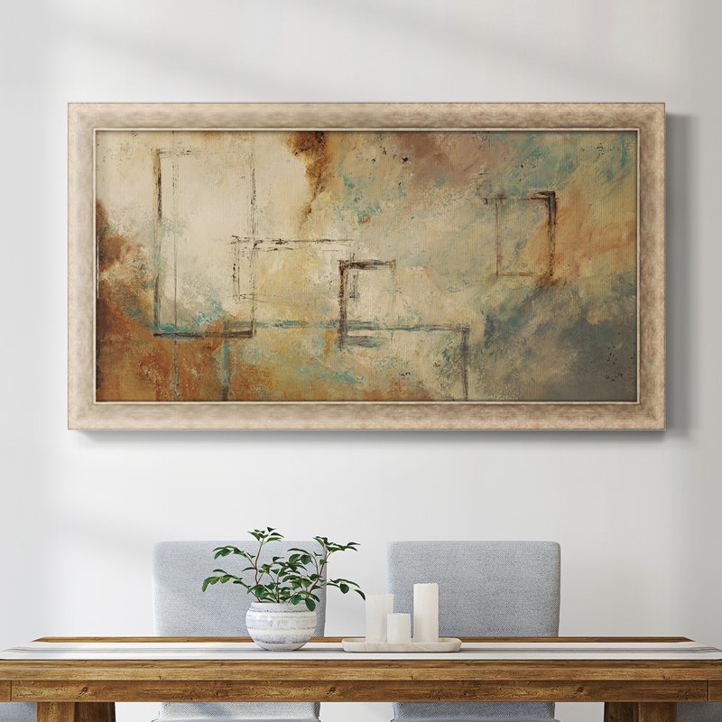 Toile encadrée de qualité supérieure Zen Path II - prête à être accrochée, H 21 po x l 37 po x P 1,25 po