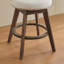 Ensemble de tabourets de bar pivotants avec dossier et bords touffetés à la main, revêtus de velours, offrant confort et style pour les cuisines et les bars
