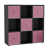 Black/Pastel Pink