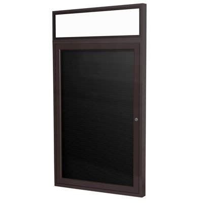 Enclosed Vinyl Bulletin Boards Enclosed Cabinet Vinyl Small - 2' - 4' Letter Board