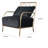 Boualam Stylish Velvet Accent Chair-1694672937