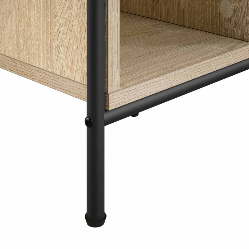 Coffee Table, 41cm H x 80cm W x 80cm D, Sonoma Oak