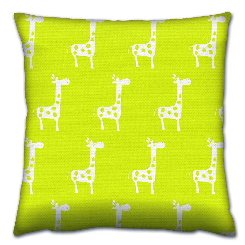 Coussin lavable de qualité supérieure, 17,0 x 17,0 pouces, 50% coton / 50% polyester, rembourrage en silicone, fermeture à glissière dissimulée | Doux, confortable et repassable | Parfait pour la décoration intérieure, le salon et la chambre à cou