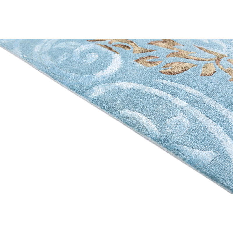 Tapis turquoise Outen