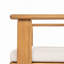 Chaise d'extérieur en bois d'acacia avec coussin, ensemble de 2-129601815-129601818