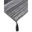 Azizi Striped Hand Woven Cotton Black Rug-62566535