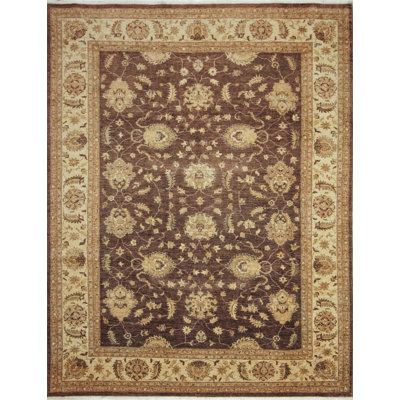 Romona One-of-a-Kind 9' X 11' Wool Area Rug in Brown