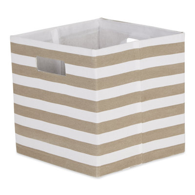 Tissu rayé cube