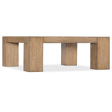 Chiseling Solid Wood Cocktail Table
