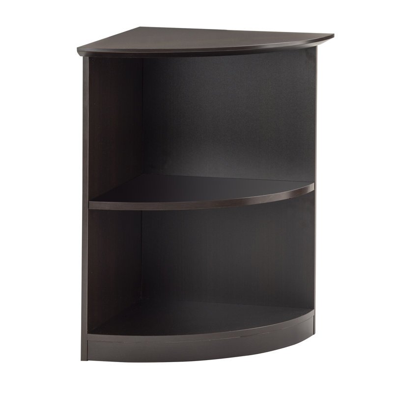 Medina Series Corner Bookcase, Mocha