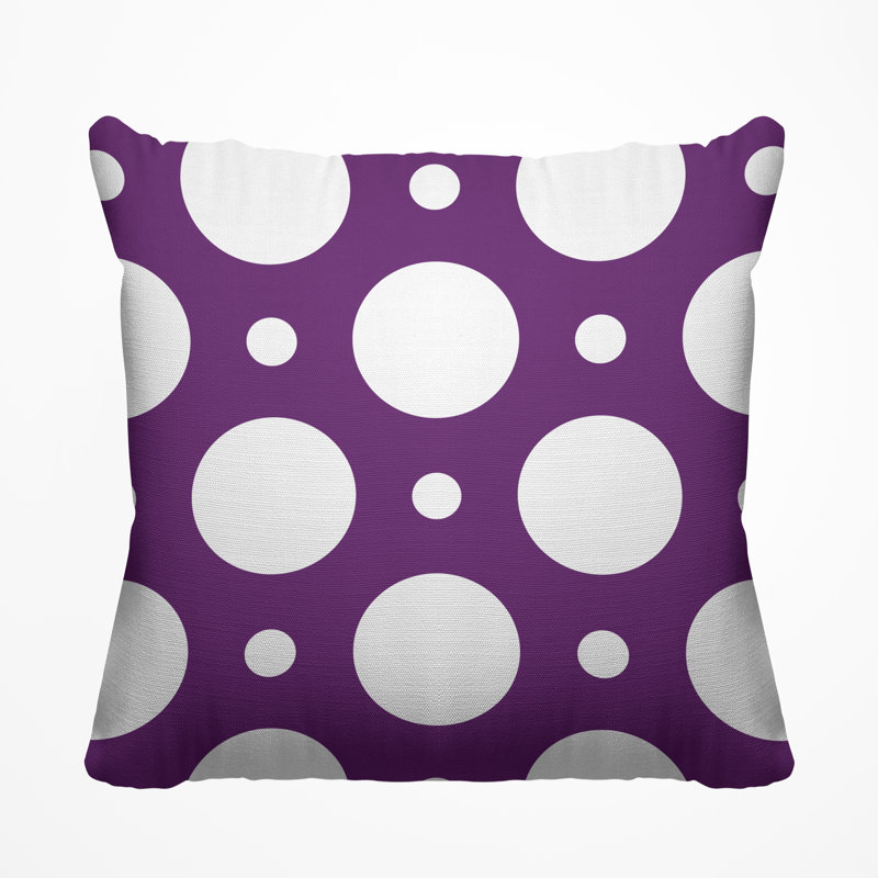Housse et insert de coussin extérieur carré Fisk, H 15 po x l 15 po, Améthyste