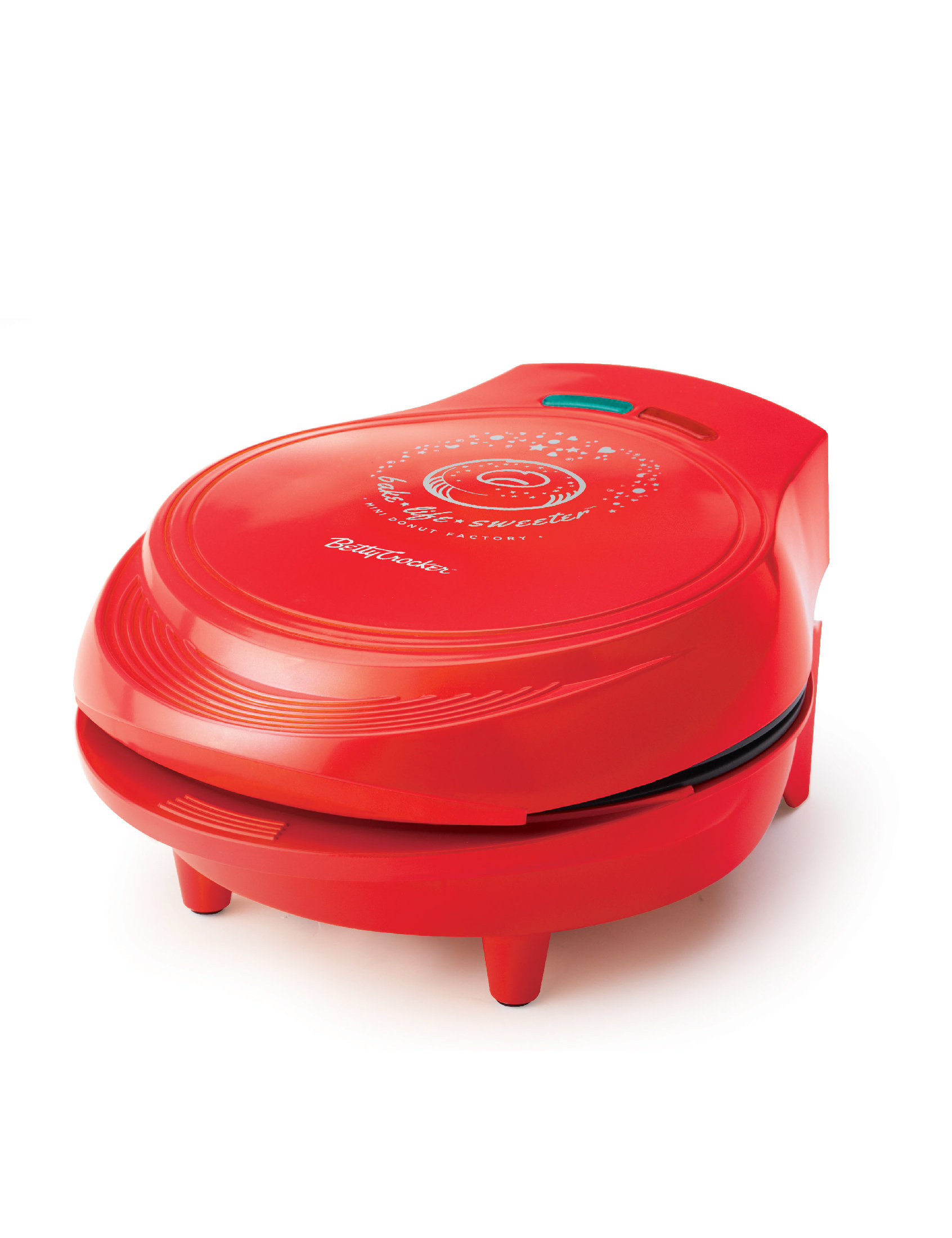 Betty Crocker BETTY CROCKER Donut Maker, Mini Donut Maker with Nonstick