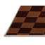 Tapis brun à carreaux lavable à la machine-1085480663