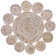 Zeitler Hand Woven Jute, Cotton Rug