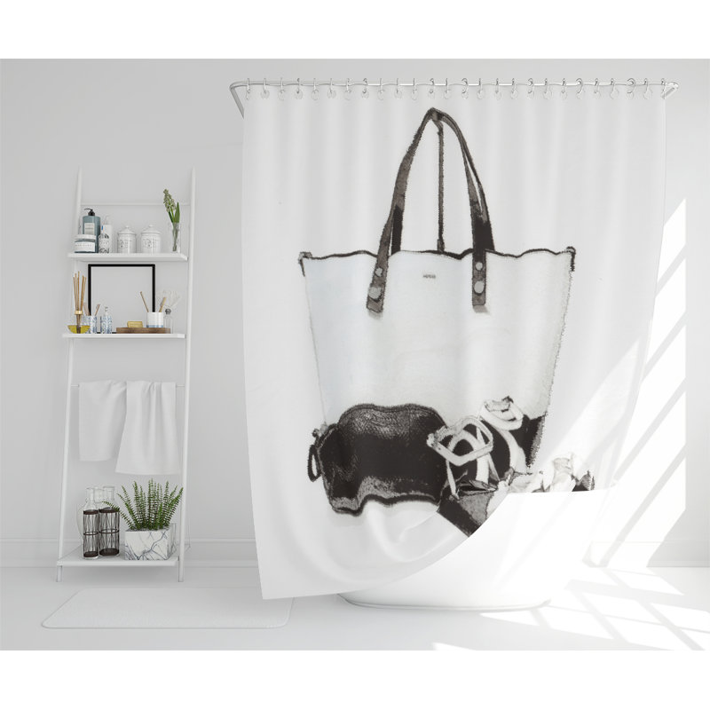 Puryear Polyester Shower Curtain Set