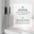 UKH07 35-1/8 to 36 in. W X 35 in. D X 80 in. H Frameless Hinged Shower Door in Matte Black with EnduroShield 3/8 in. Clear Glass with 24 in. Door Panel-122547551-122547655