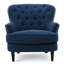 Fauteuil large capitonné 34,6 po Appel-107531772