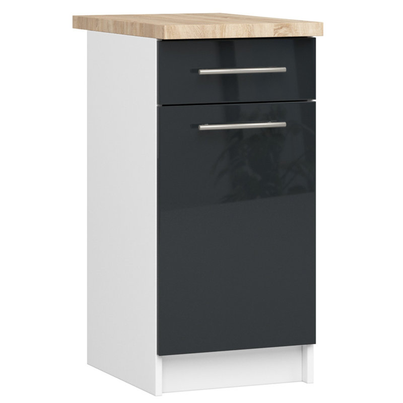 Oliwia Kitchen Base Unit, 85cm H x 40cm W x 46cm D