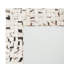 Medium 37" Woven Hide Accent Mirror