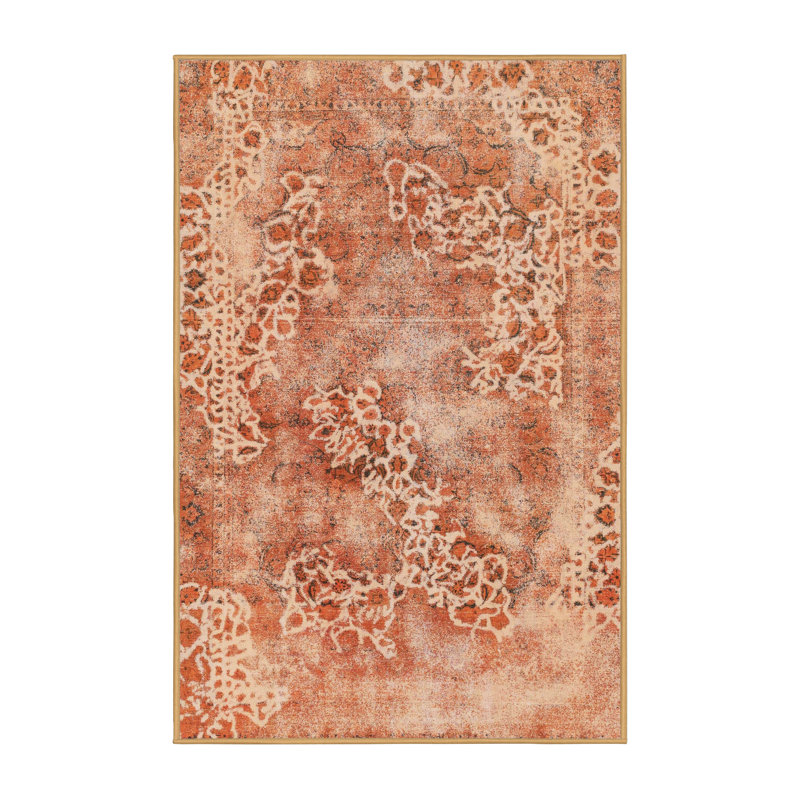 Abstract Indoor Rug, Rectangle 2' x 3'