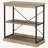 Modern Style Bookshelf with Metal Frame